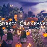 【あつ森】ハロウィンな墓地 | Spooky Graveyard / Cemetery | SpeedBuild | Animal Crossing New Horizons