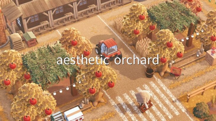 【あつ森】果樹園とピクニックスポット/リクエスト | Orchard & Picnic Spot | Animal Crossing New Horizons