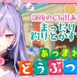 【あつまれどうぶつの森#5】夜のChillあつ森🌃魚釣ったりしながらお話しよ🏝️✨【にじさんじ/梢桃音】