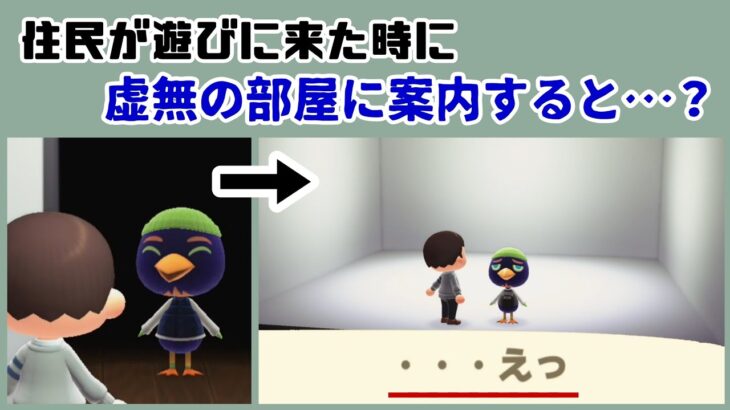 【あつ森】住民が遊びに来た時に「虚無の部屋」に案内すると…隠しセリフが…！？「住民訪問」に隠れた細かすぎる小ネタ集！【あつまれ どうぶつの森】@レウンGameTV