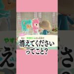 写り込んでしまうので、存在ごと消えてくださいね〜【あつ森】