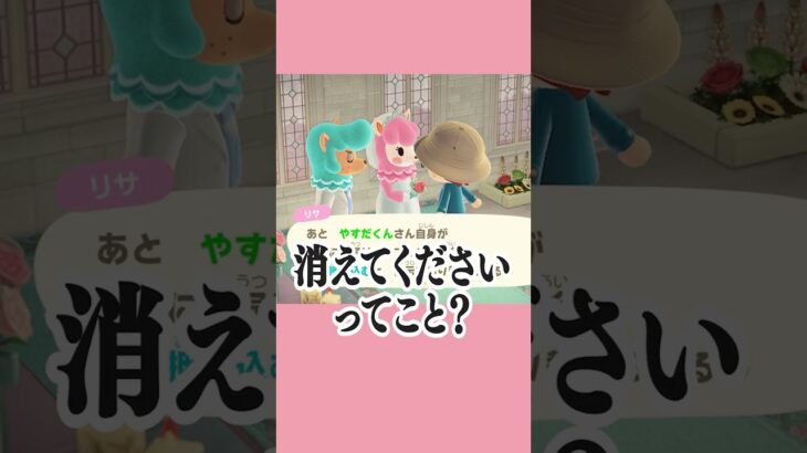 写り込んでしまうので、存在ごと消えてくださいね〜【あつ森】