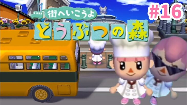 【枠立て直し】新入り住民さん来たる！？街へいこうよどうぶつの森#16【街へいこうよどうぶつの森】