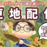 【あつ森】今日で更地終わるかな？久しぶりのメイン島を更地にして新しい島クリするLIVE配信【あつまれ どうぶつの森】
