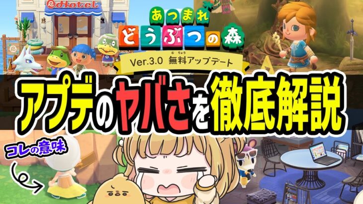 あつ森の超大型アプデのヤバさを徹底解説！隠れた変化や新家具を紹介します！【Ver.3.0 無料アップデート Switch2 Edition】