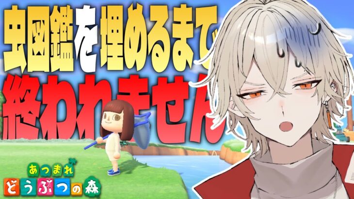 【あつ森】虫図鑑を全て埋めるまで終われません！12時間目～【新人vtuber / 弐十】